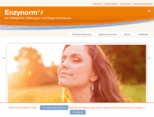 Tablet Screenshot of enzynorm.de